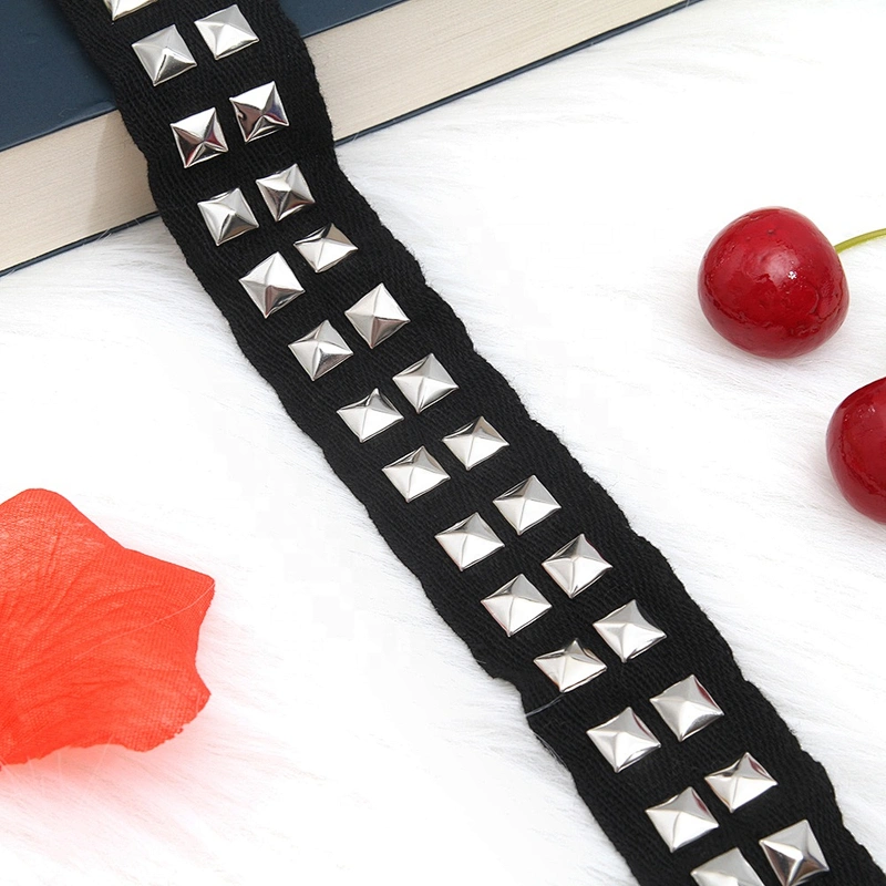 Rivet trim ribbon fabric diy handmade costume dress sewing Design Studs Trims Garment Accessories