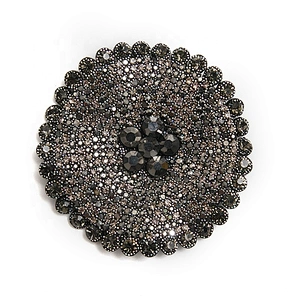 The latest trend of patches decorative clothing shoes and hats sewn in rhinestone beads patch applique