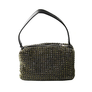 Hot style new American and American evening bag hand bag soft bag diagonal cross party fashion rhinestone