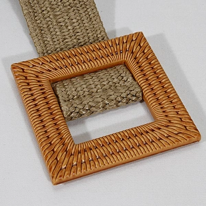 Wholesale 88.5cm Synthetic Women Garment Decoration Elastic Woven Fabric Waistbelt