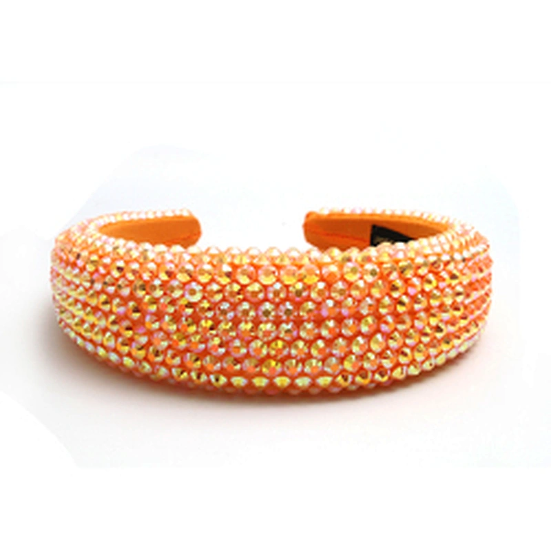 wholesale Multi Color Crystal And Rhinestone Cup chain Decorated Headbands girls Hairbands WOMEN HEADBAND