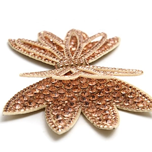 Best-selling clothing shoes and hats clothing accessories rhinestone butterfly pattern rhinestone beaded patches sew patches sal