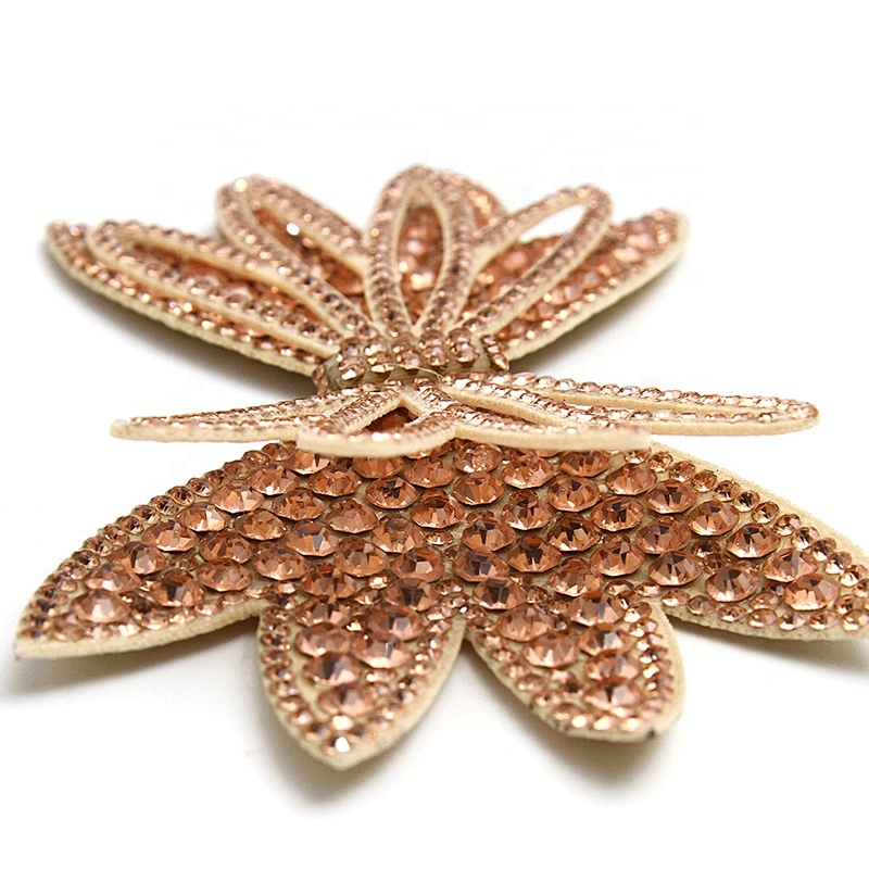 Best-selling clothing shoes and hats clothing accessories rhinestone butterfly pattern rhinestone beaded patches sew patches sal