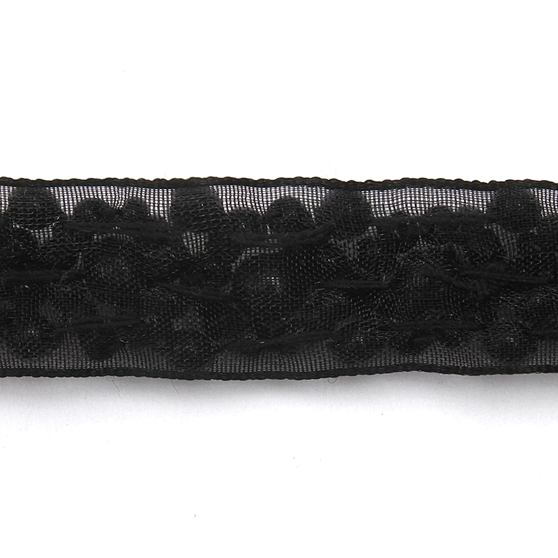 kavatar  wholesale new Handmade Bead lace Embroidered Tulle Trim wedding with Accessories Beads Crystals & Rhinestones