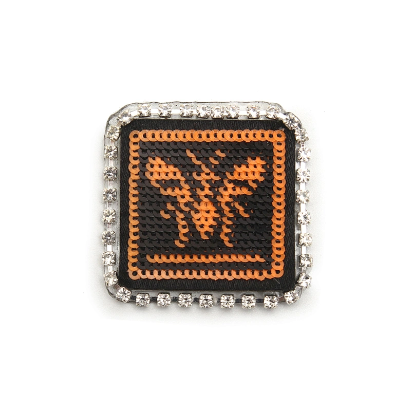 wholesale  designer badges patches cloth stickers Sew on for clothing accessories decoration 3D patch rhinestone sequin patch