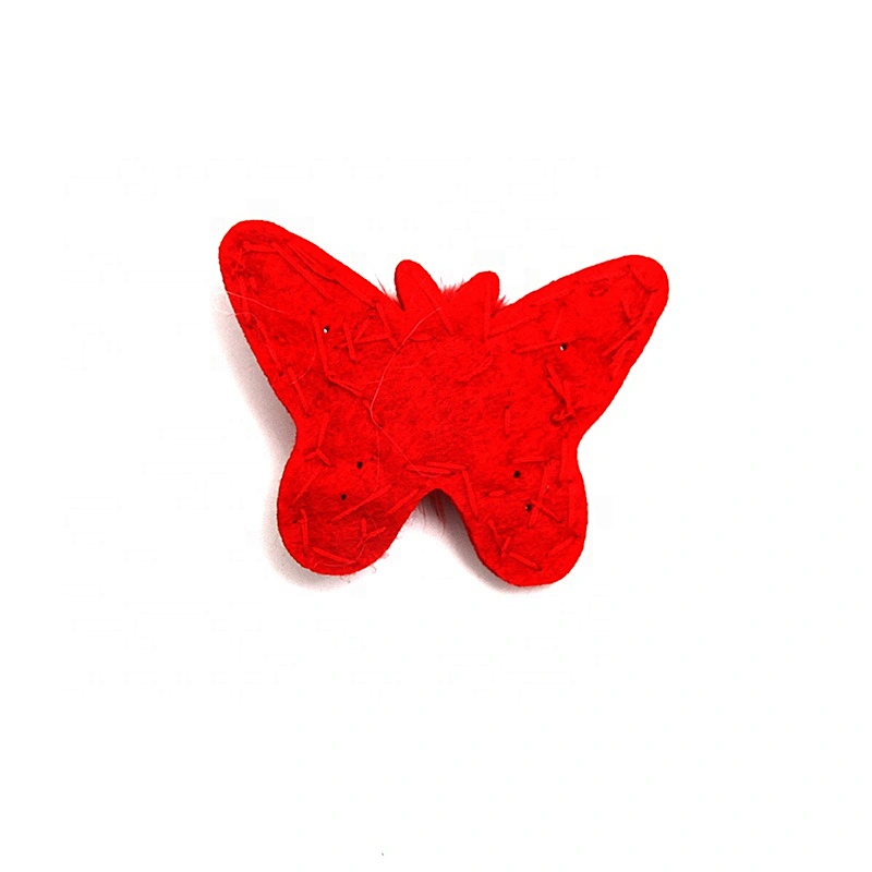 Christmas Cherry Flower Decorative Sew on Rhinestone Beaded Patches Wholesale patches for clothing