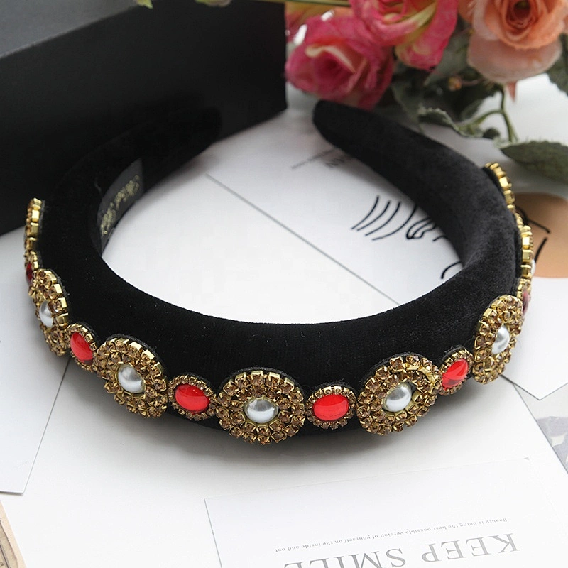 Wholesale Diamond in the Rough Head band Hairbands FASHION HEADBAND Big headbands Women headband hairband girls