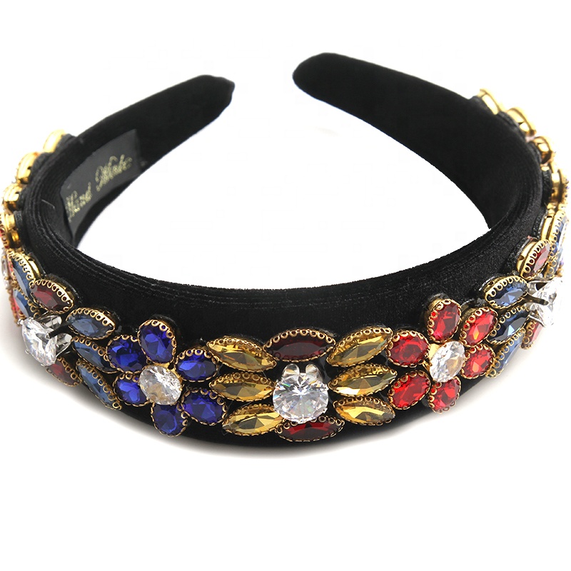 Sell Fashion Pure Retro Handmade Pearl Headband from Women's Color headbands for women 2020 Hairbands Cute headband baroque