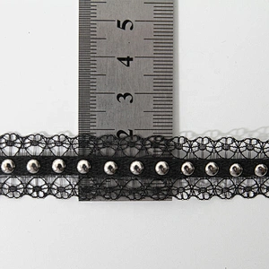 bead lace trim  beaded ribbon trim  Design Lace Trims