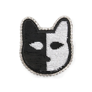 wholesale applique designer badges patches cloth stickers Sew on for clothing accessories decoration 3D patch sequin patch