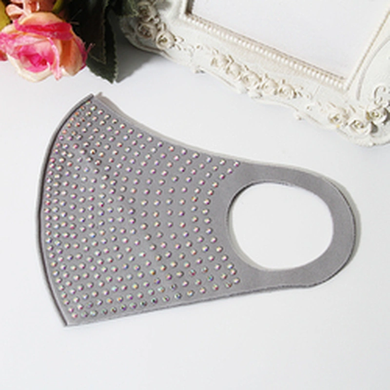 wholesale warm dust and wind proof cotton party accessories masked PM 2.5 fashion  rhinestone face masked