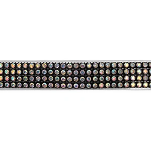 Wholesale Rhinestone by  Shoes Slippers Sandals Accessories transparent upper for sandal women PVC