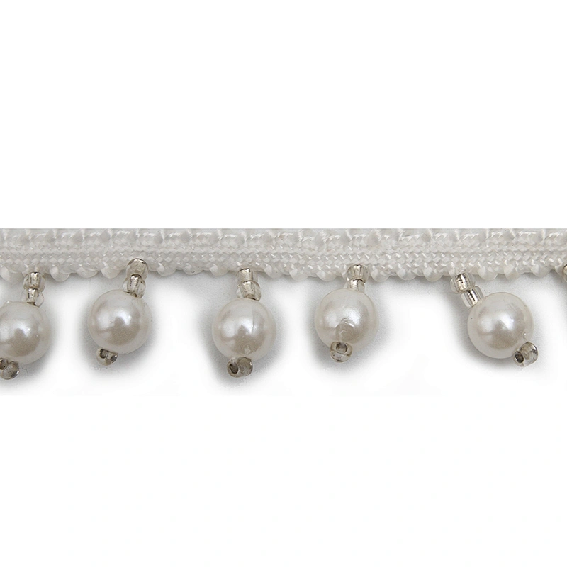 kavatar  wholesale new Handmade Bead lace Embroidered Tulle Trim wedding with Accessories Beads Crystals & Rhinestones