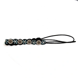 European and American fashion ethnic minority style of the trend of elastic hair belt o-ring plisse headband
