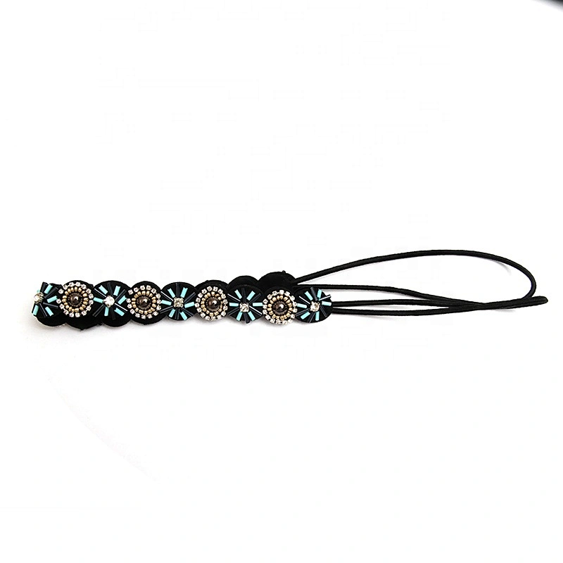 European and American fashion ethnic minority style of the trend of elastic hair belt o-ring plisse headband