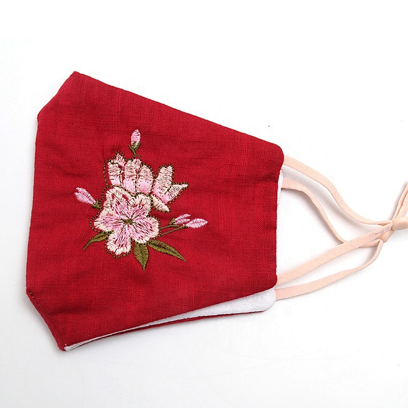 China Wind design pure cotton windproof dust proof smog proof Chinese characteristic embroider face maske