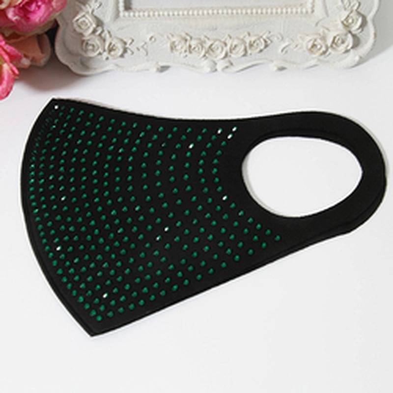 wholesale warm dust and wind proof cotton party accessories masked PM 2.5 fashion  rhinestone face masked