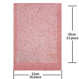 wholesale crystal  design rhinestone fabric mesh fashion long lace dress rhinestone fabric with nude mesh flat back for clothing