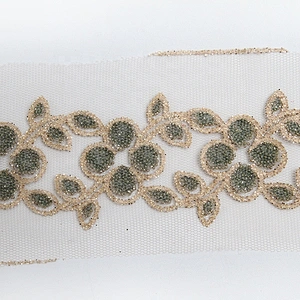 Fashion hand bronzing manual bar code lace clothing accessories