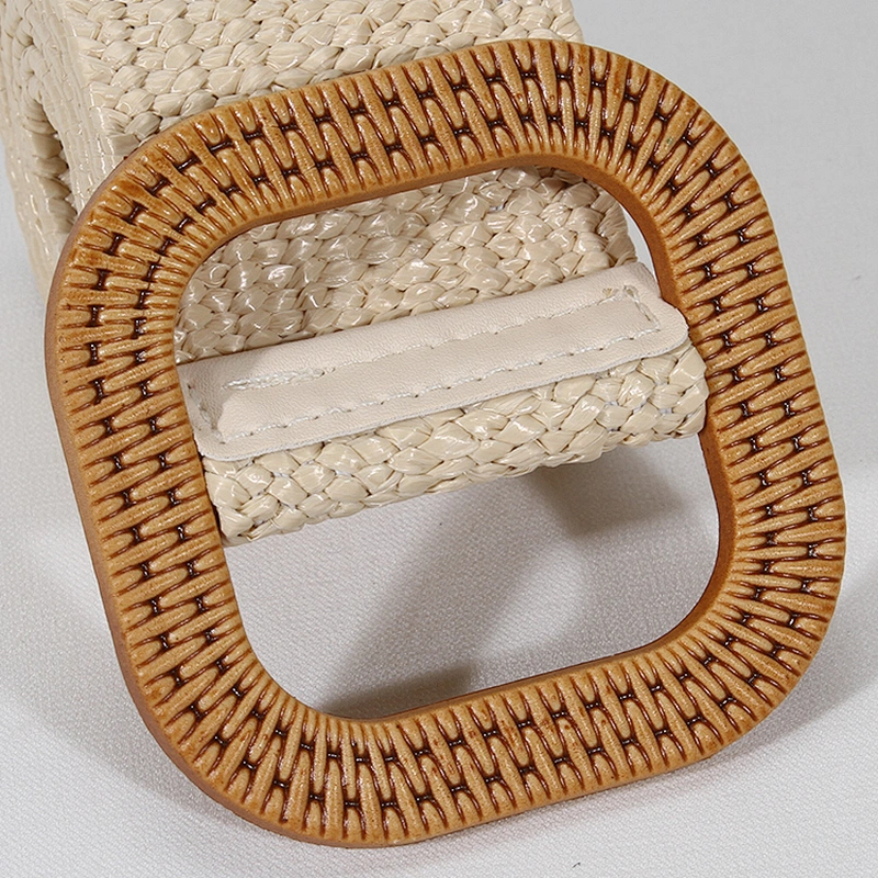 Leisure Style Elastic Woven Waist Belt for Clothes Accessory