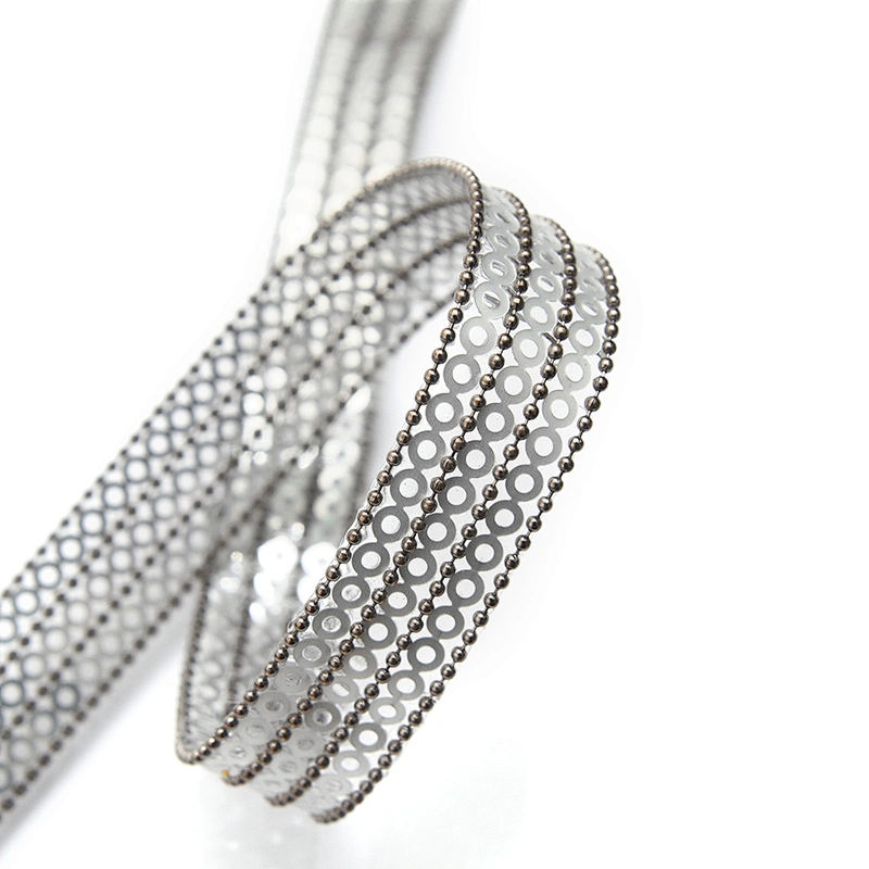 wholesale hot fix tape with rhinestone hot fix trimming chain glitter trim for DIY garment dresses Accessories
