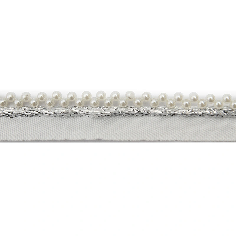 kavatar  wholesale new Handmade Bead lace Embroidered Tulle Trim wedding with Accessories Beads Crystals & Rhinestones