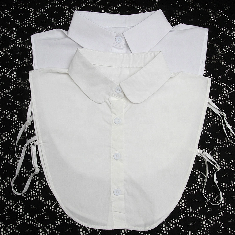 Detachable collared shirts, men's and women's clothing accessories and false collars are available from stock