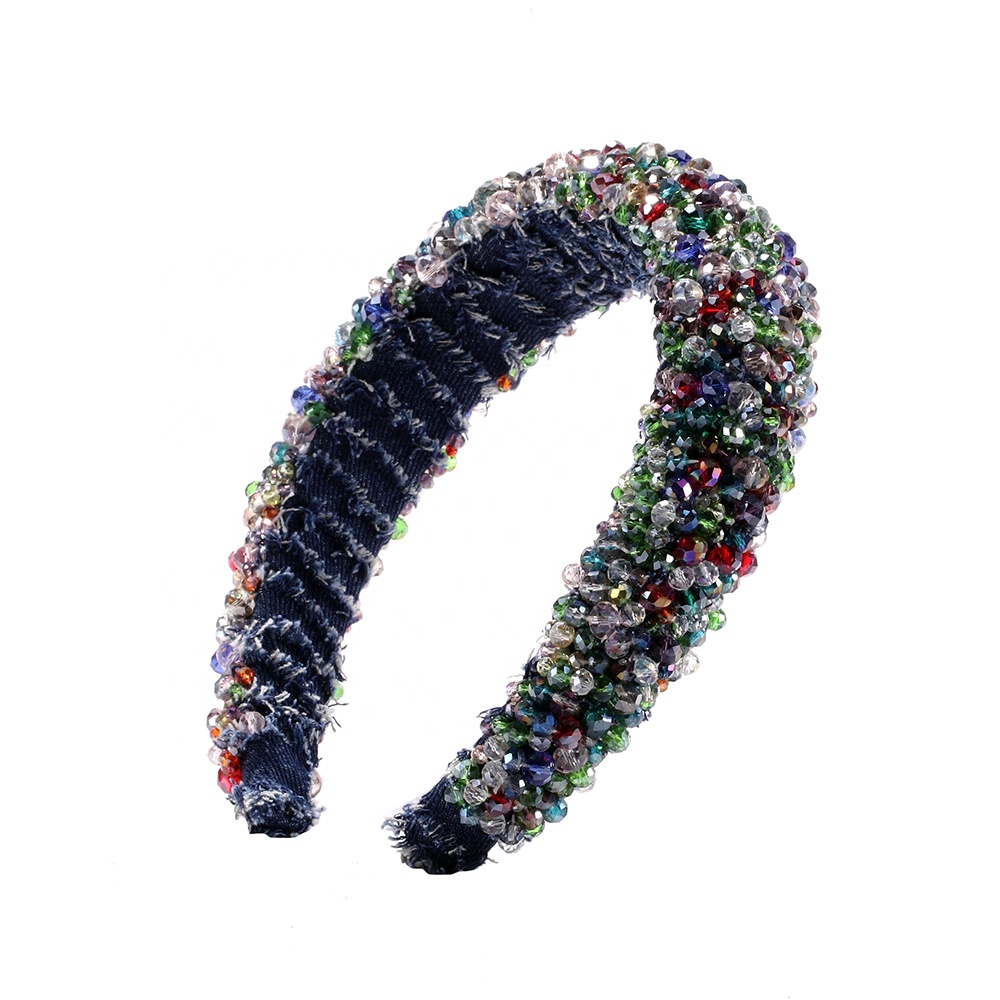 Wholesale headbands  european and American minimalist hair band ,baroque headbands rhinestone headbands