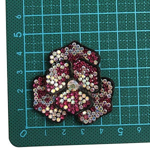 The latest trend of patches decorative clothing shoes and hats sewn in rhinestone beads patch applique