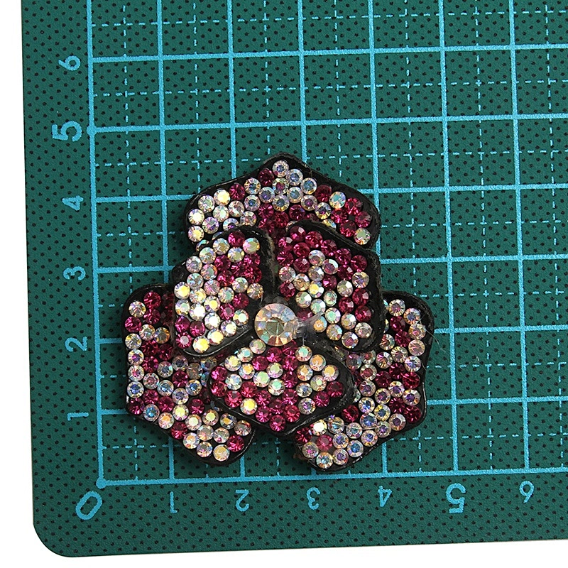 The latest trend of patches decorative clothing shoes and hats sewn in rhinestone beads patch applique