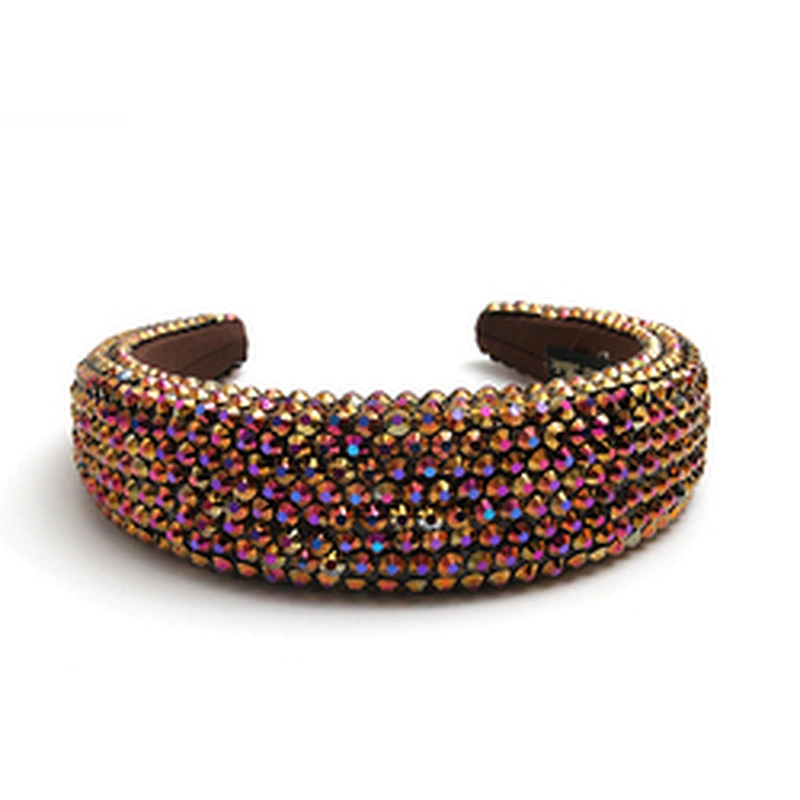 wholesale Multi Color Crystal And Rhinestone Cup chain Decorated Headbands girls Hairbands WOMEN HEADBAND