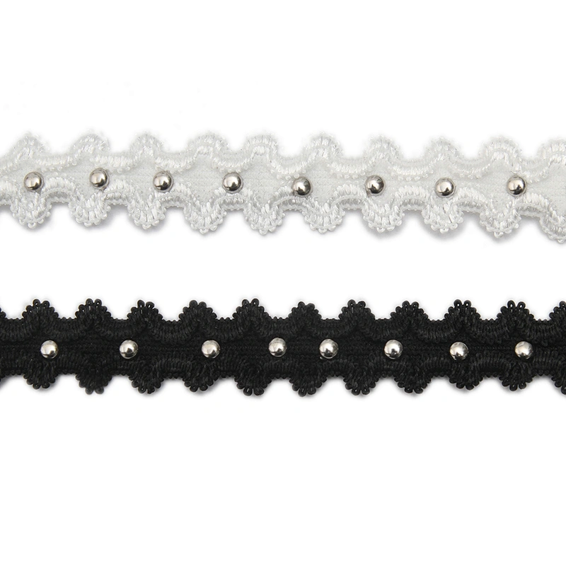 wholesale garment rivets Trimming lace trim fabric Design rivets for bags fashion custom crystal flat rivet studs