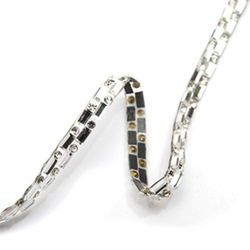 wholesale hot fix tape with rhinestone hot fix trimming chain glitter trim for DIY garment dresses Accessories