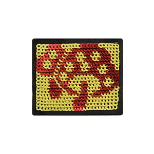 wholesale  designer badges patches cloth stickers Sew on for clothing accessories decoration 3D patch rhinestone sequin patch