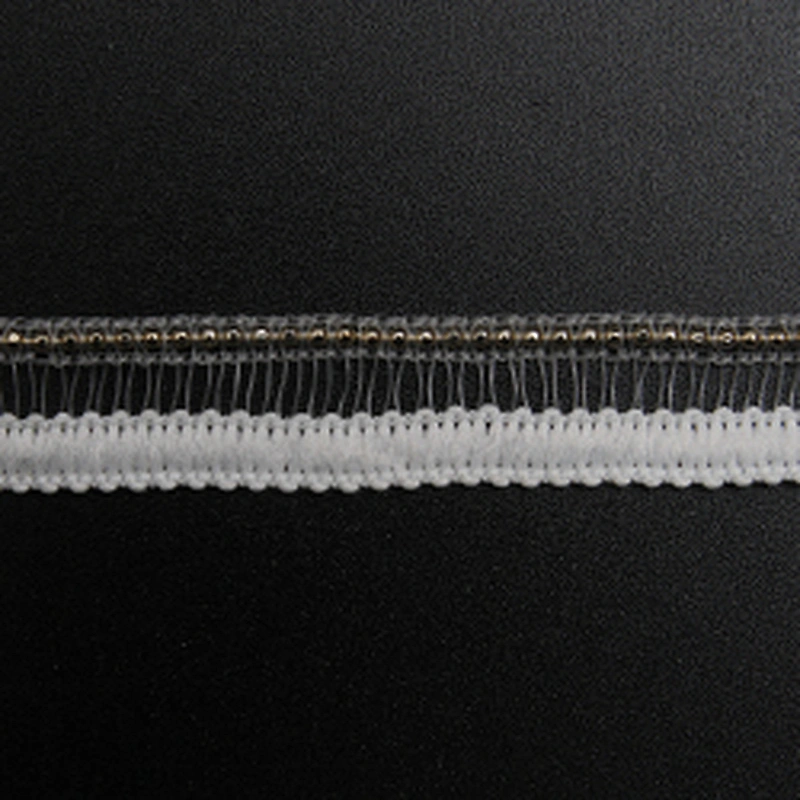 Wholesale Chain lace trim beaded 1.2 cm Sew-On lace trim Polyester Lace trimmings for clothes  Accessories  Cotton