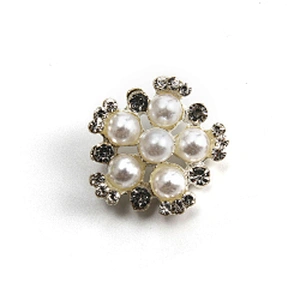Coat buttons ,dress buttons,New rhinestone buttons crystal pearl clothing diamond buttons,