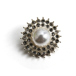 Coat buttons ,dress buttons,New rhinestone buttons crystal pearl clothing diamond buttons,
