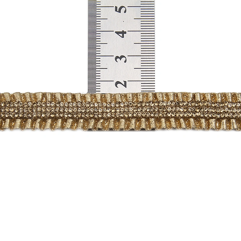 Wholesale Rhinestone by  Shoes Slippers Sandals Accessories upper for sandal women Cotton lace trim