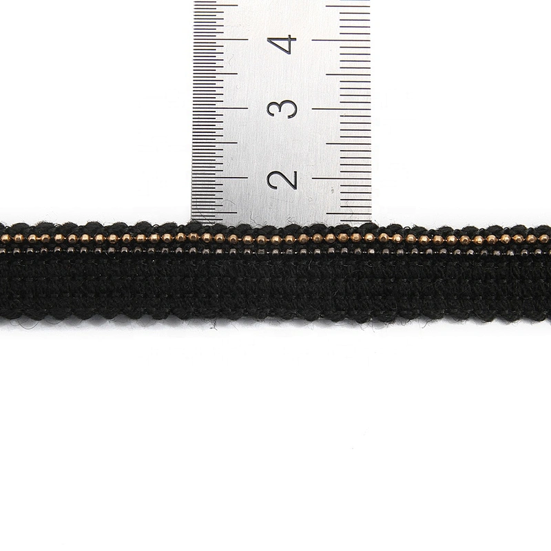 New wholesale Chain lace trim beaded 1.5 cm Sew-On  elastic lace trim Woven stretch lace trimmings for dresses