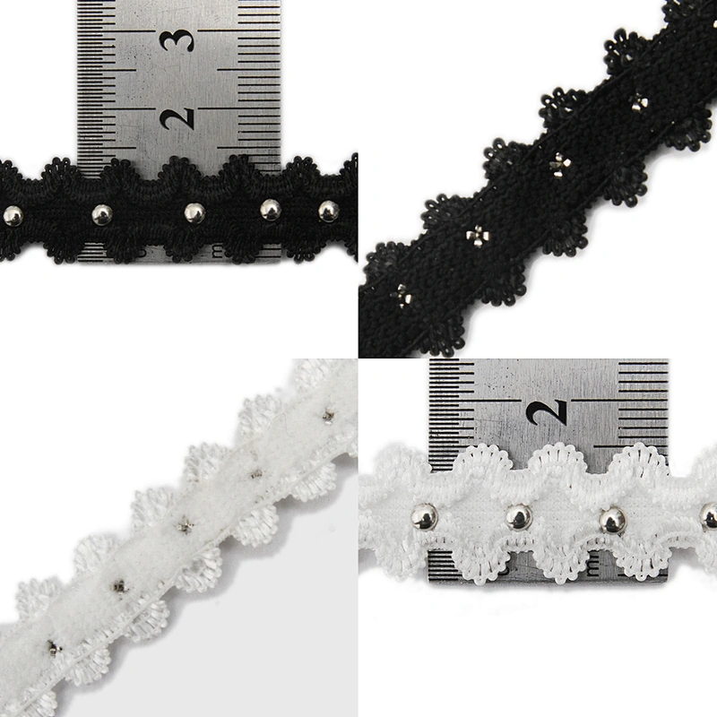wholesale garment rivets Trimming lace trim fabric Design rivets for bags fashion custom crystal flat rivet studs