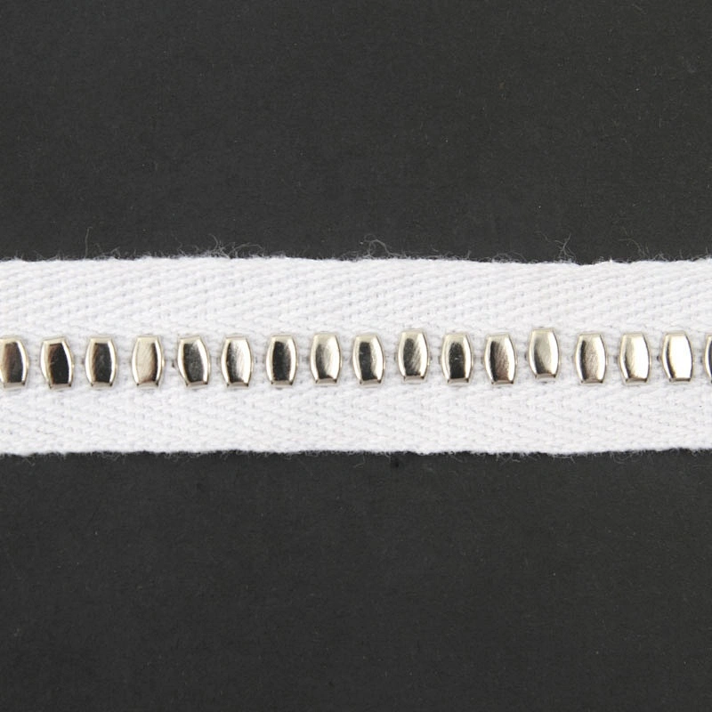 Studs beaded ribbon trim fabric diy handmade costume dress sewing Design Rivets Trims