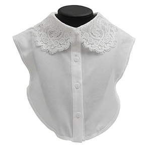 Autumn summer winter shirt collar versatile Korean shirt lace floral false collar