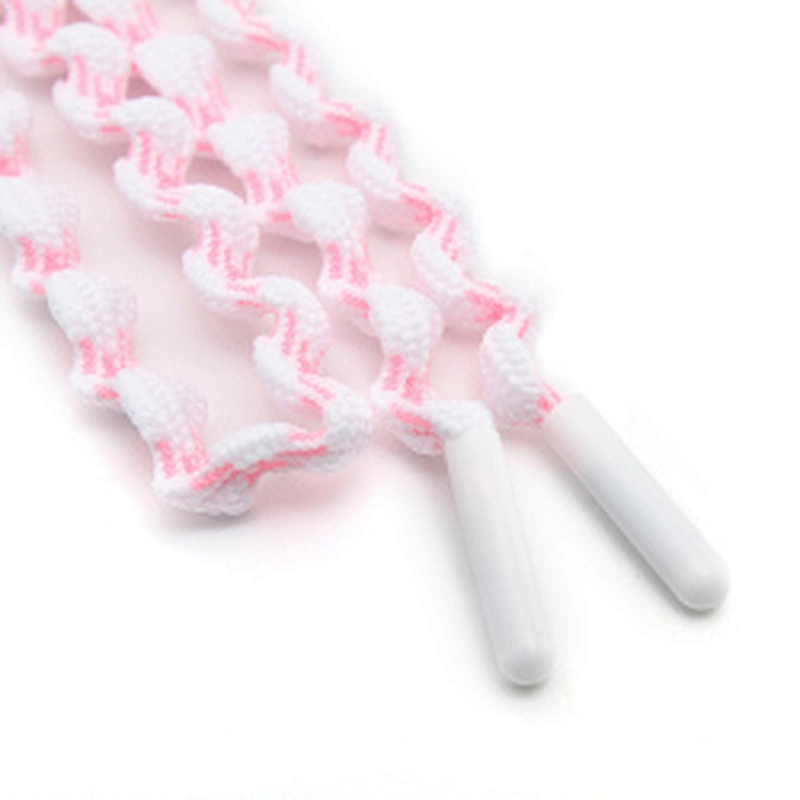 Wholesale  Cords Polyester Garment Drawstring rope Hoodie Rope flat rope Custom Garment Accessories Fashion Silicone End Tips