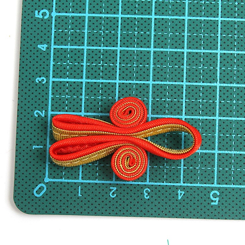 Chinese knot button frog closure Tang dynasty formal wear hand-made dish buckle flower buckle brand name buttons DESIGN