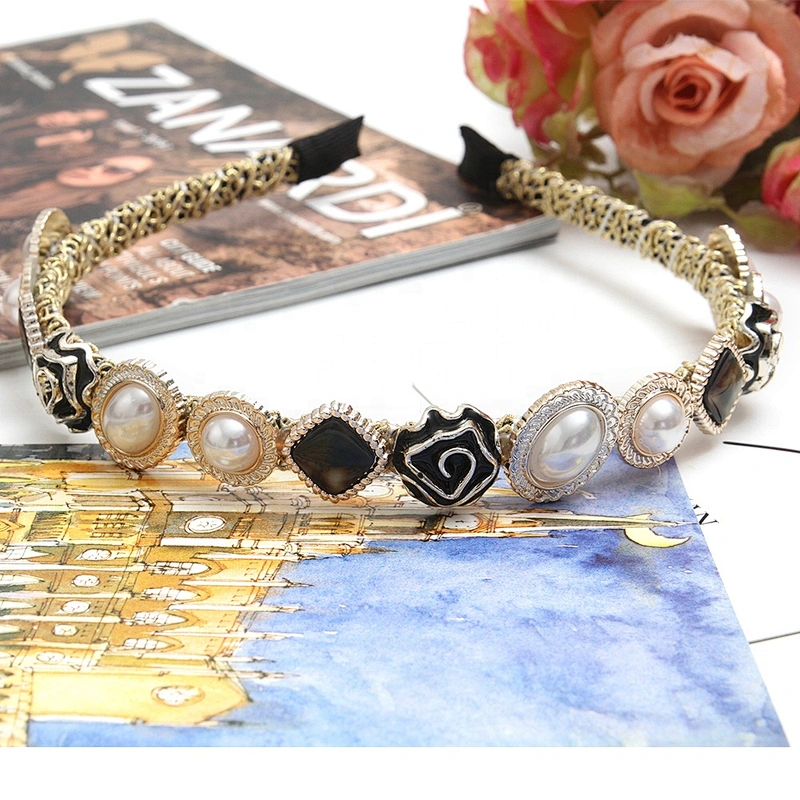 Fashion headbands 2020   for girls designer headbands , pearl headband , rhinestone headbands