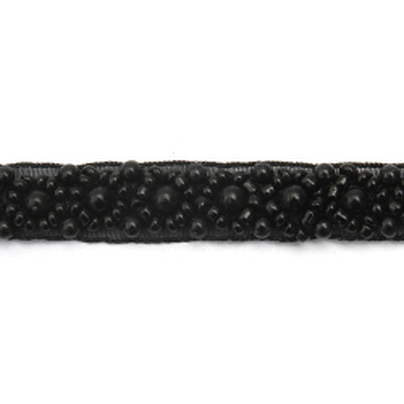 kavatar  wholesale new Handmade Bead lace Embroidered Tulle Trim wedding with Accessories Beads Crystals & Rhinestones