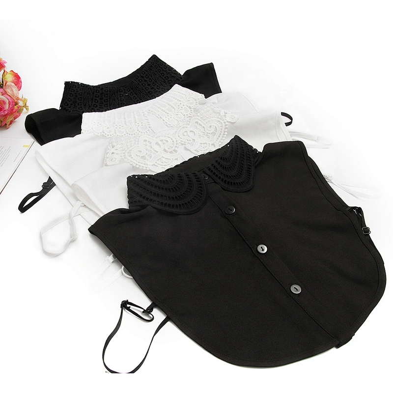 The Korean version of the detachable collar dress detachable collar shirt women's workplace temperament