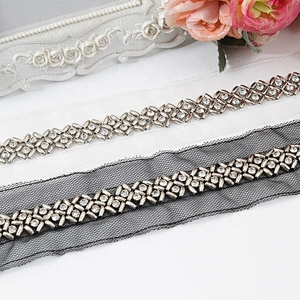 beaded  fringe sequin beaded lace trim  beads fringe