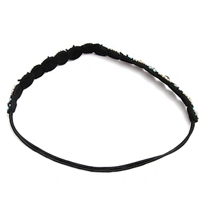 European and American fashion ethnic minority style of the trend of elastic hair belt o-ring plisse headband