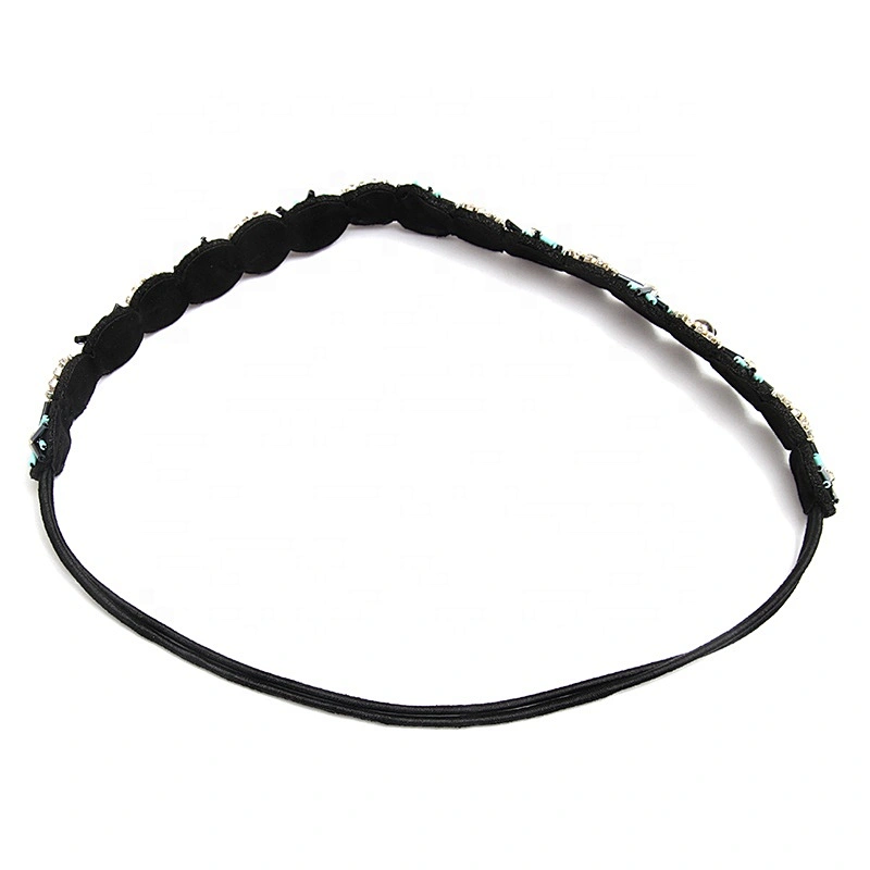 European and American fashion ethnic minority style of the trend of elastic hair belt o-ring plisse headband